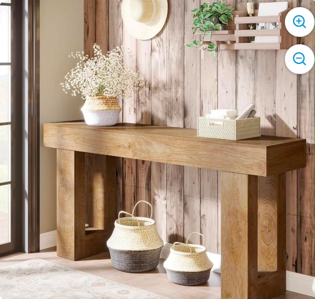 Brand new Tribesigns Wooden Console Table - photo 3