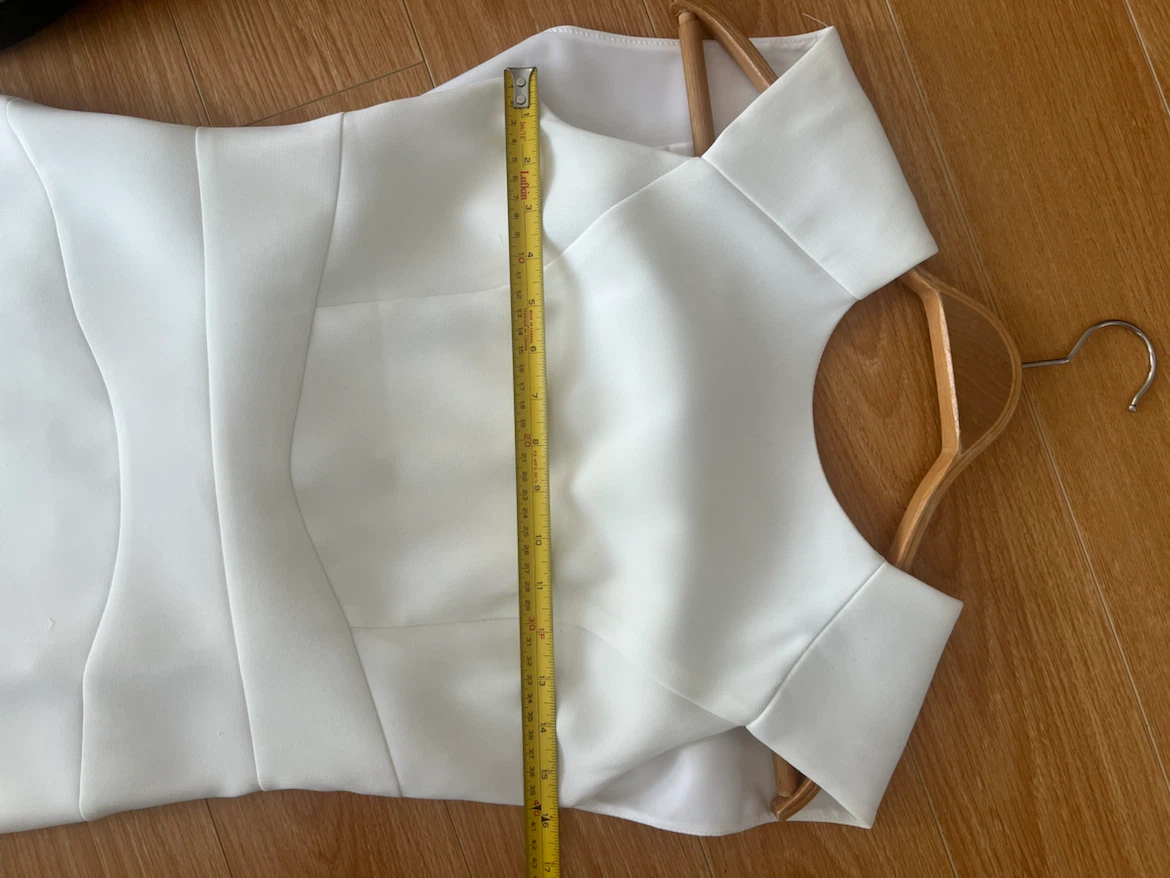 Off-White Midi Dress – Size 36 (Small) - photo 5