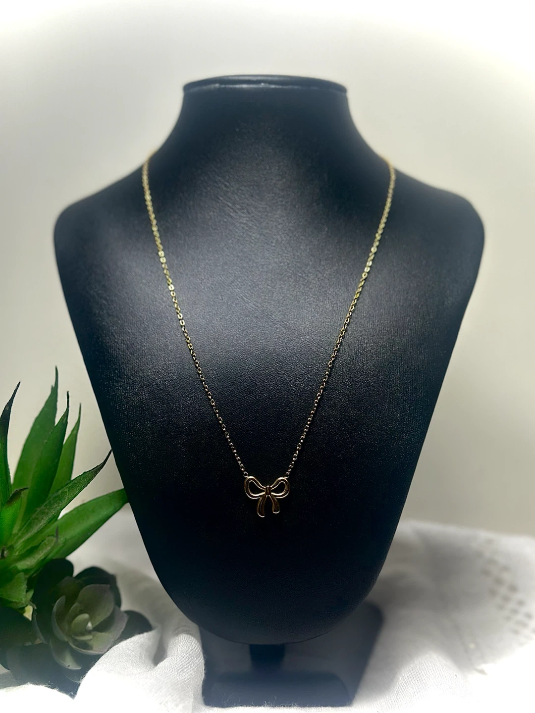 Gold-tone stainless steel Necklaces - photo 3