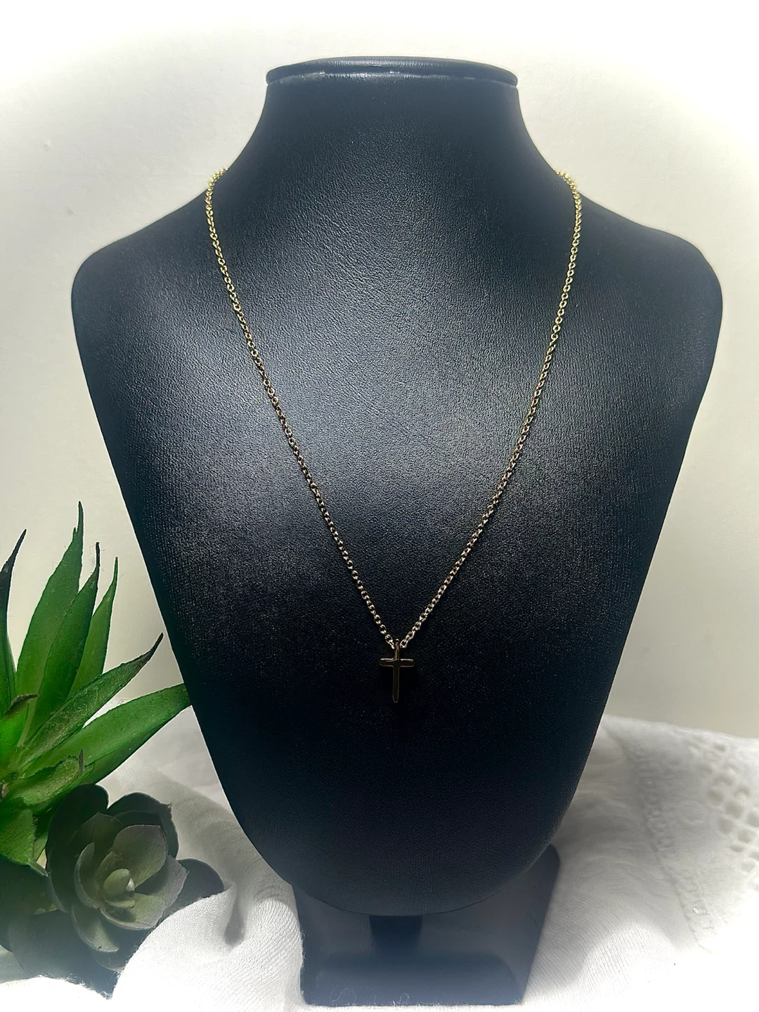 Gold-tone stainless steel Necklaces - photo 5