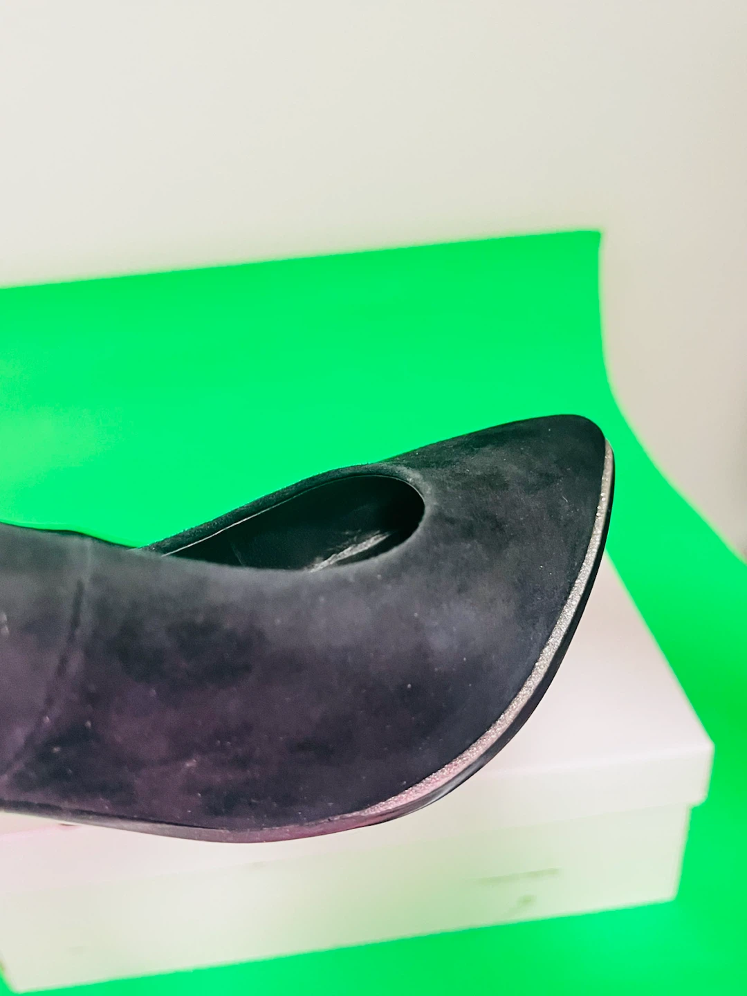 Black Suede 2” Heels - photo 3
