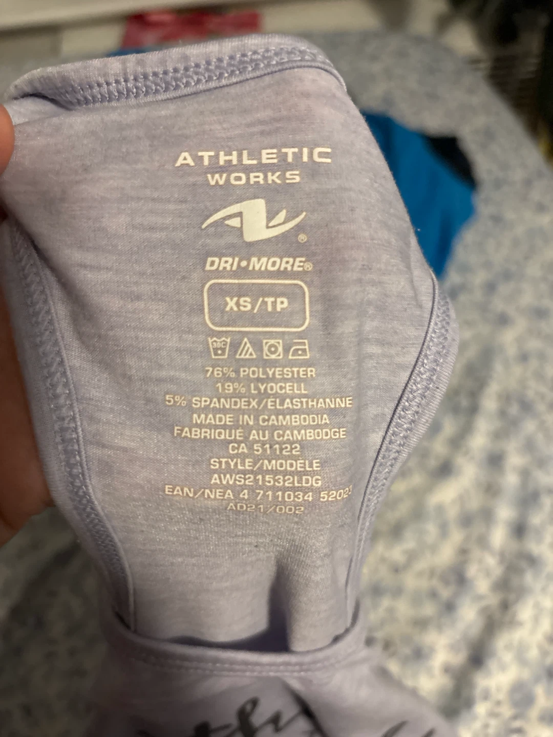 Athletic Works Dri-More Tank Top XS/TP - photo 2