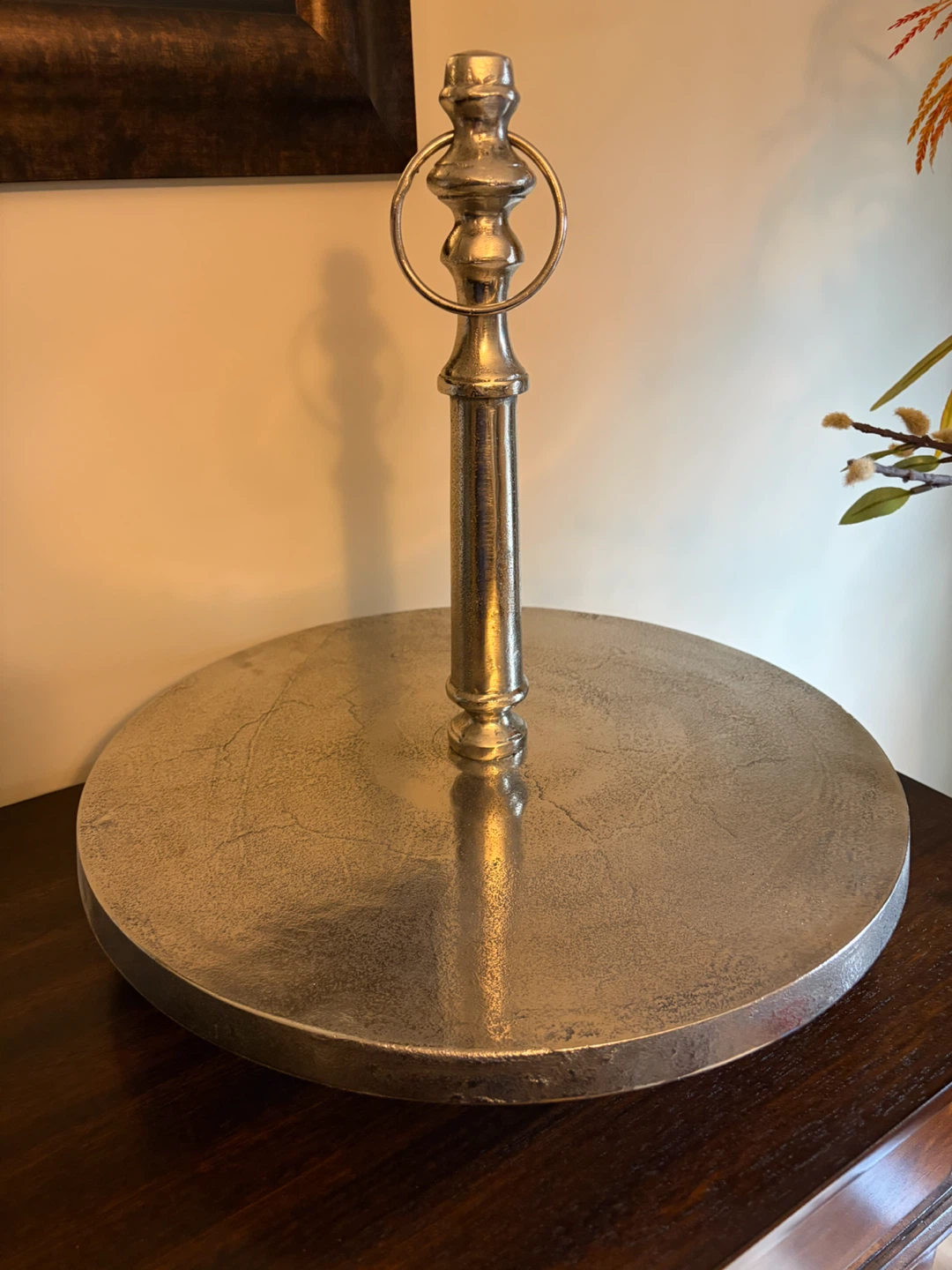 Silver Stand with Handle