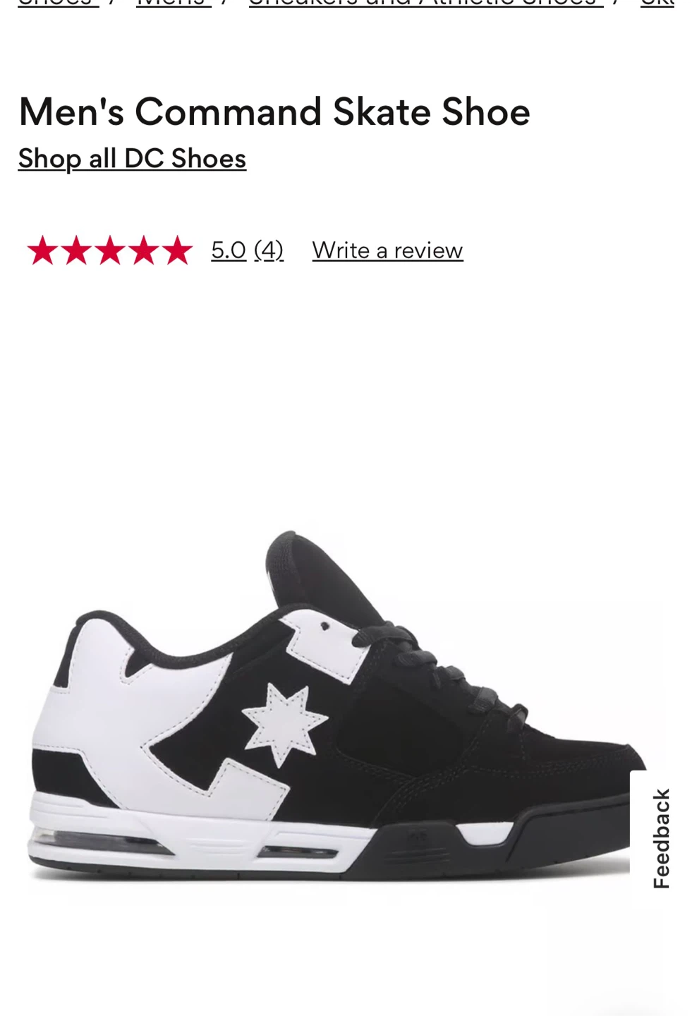 DC Shoes Men's Command Skate Shoe - photo 2