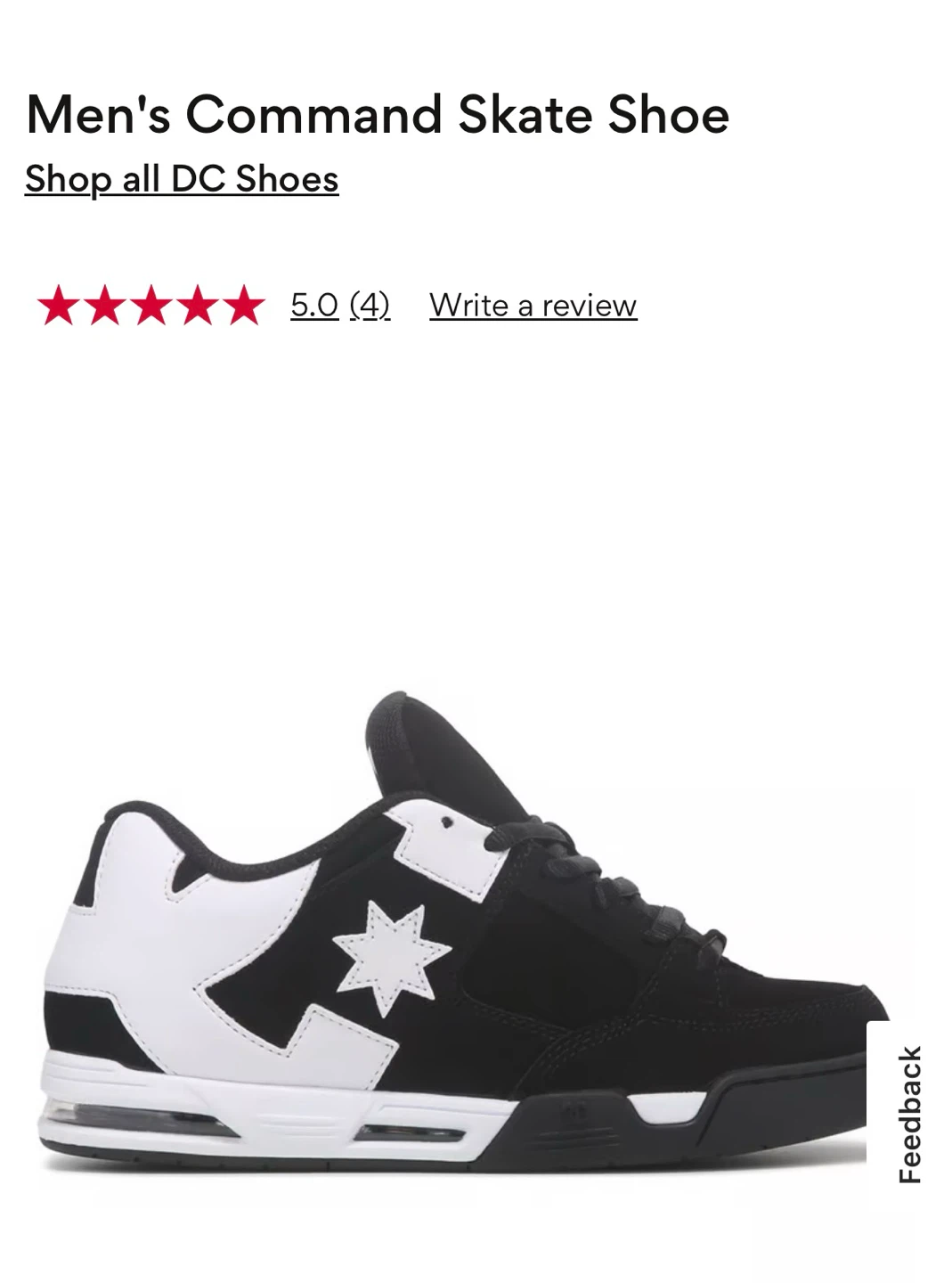 DC Shoes Men's Command Skate Shoe - photo 4