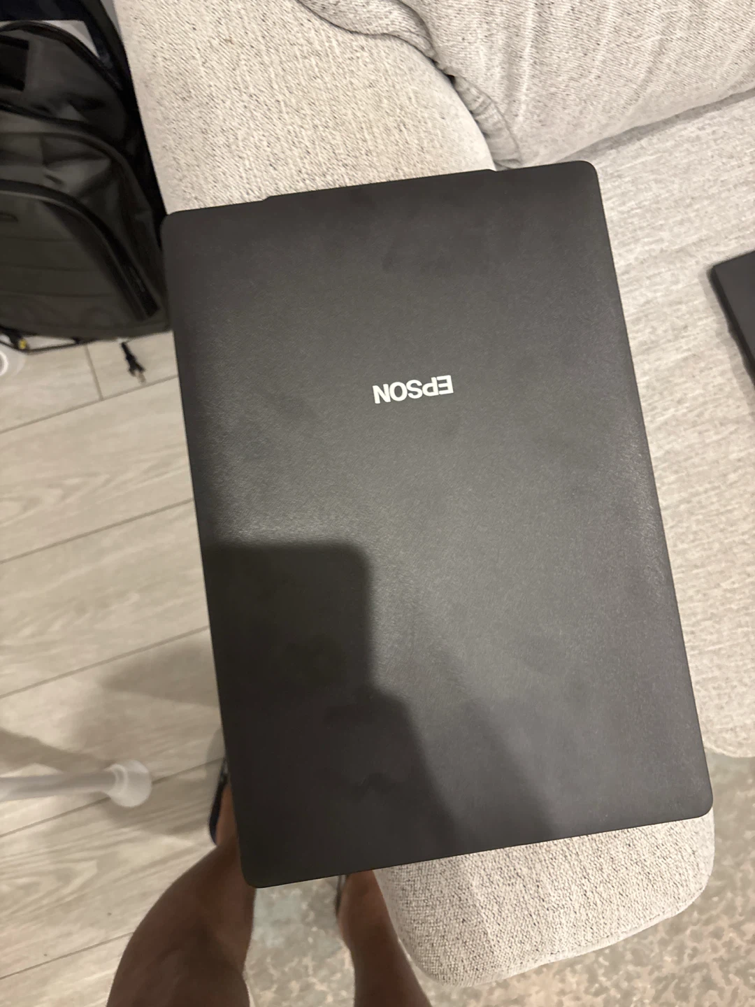 Portable document scanner