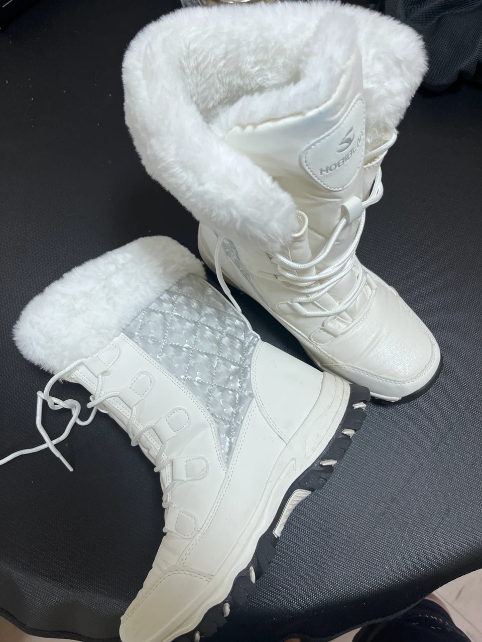 White HOBIBEAR Winter Boots - photo 2
