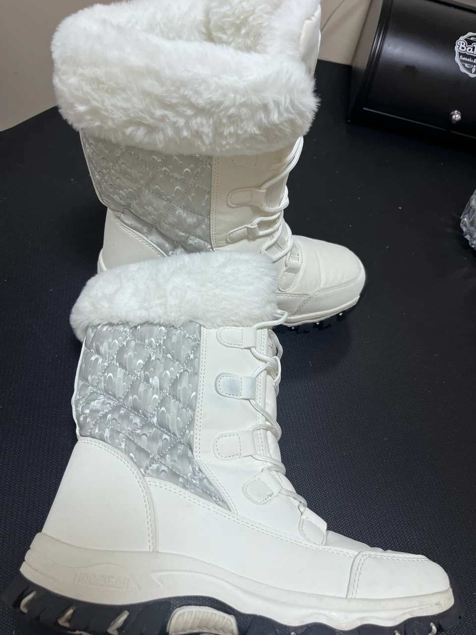 White HOBIBEAR Winter Boots - photo 3