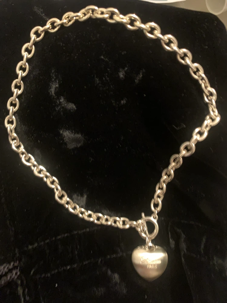 Heart Pendant Chain Necklace