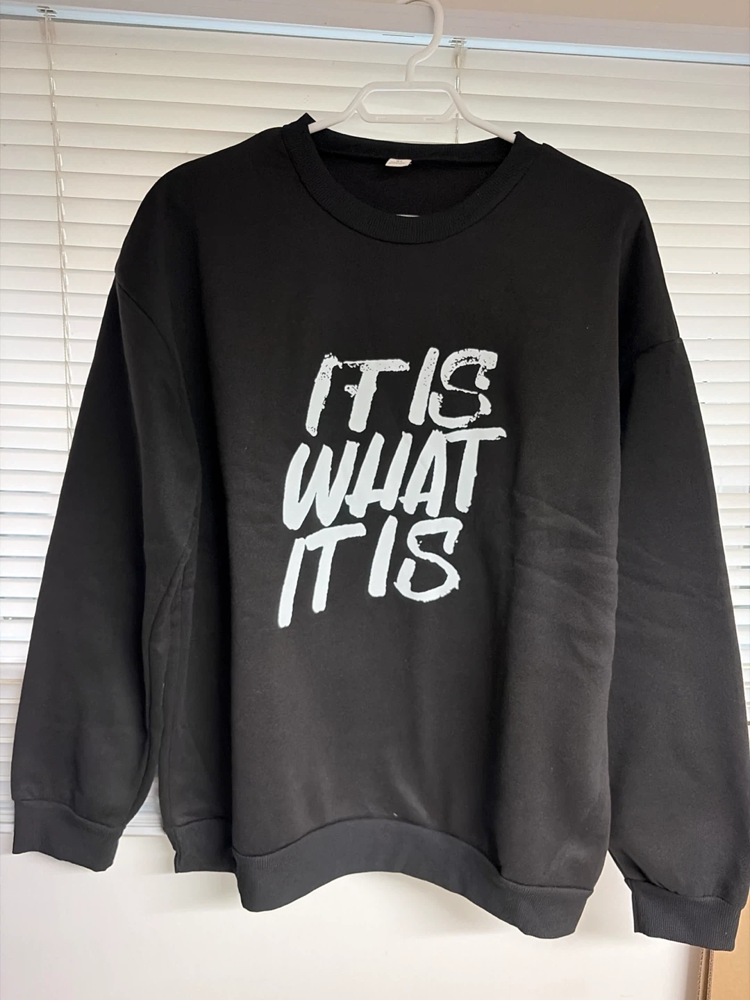 Black Crewneck Sweatshirt