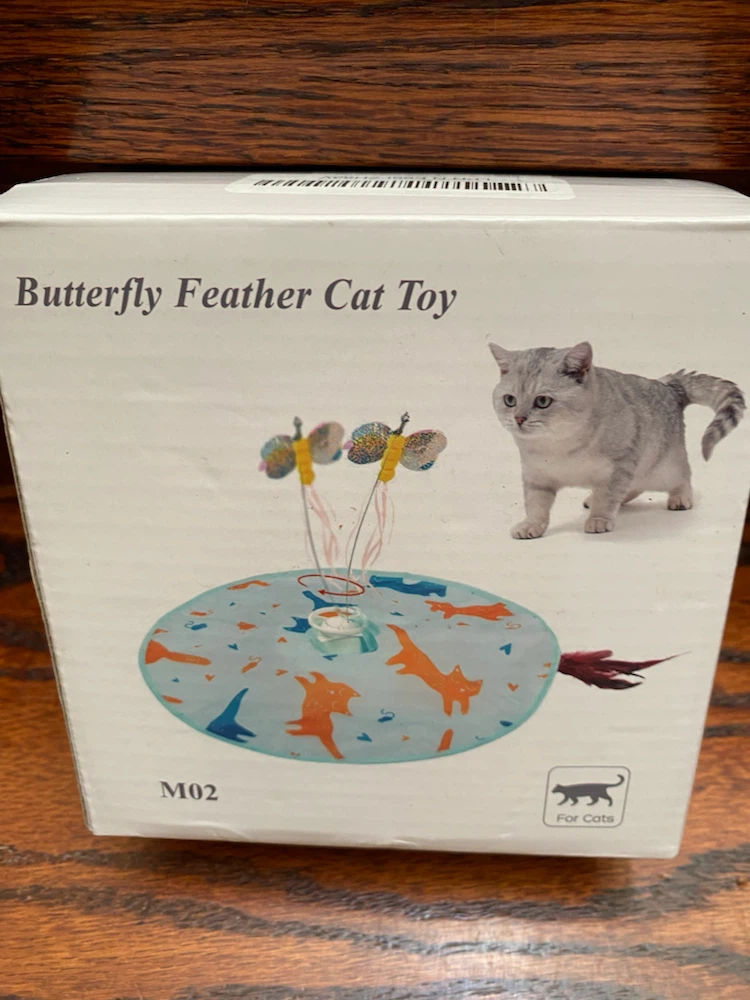 Butterfly Feather Cat Toy
