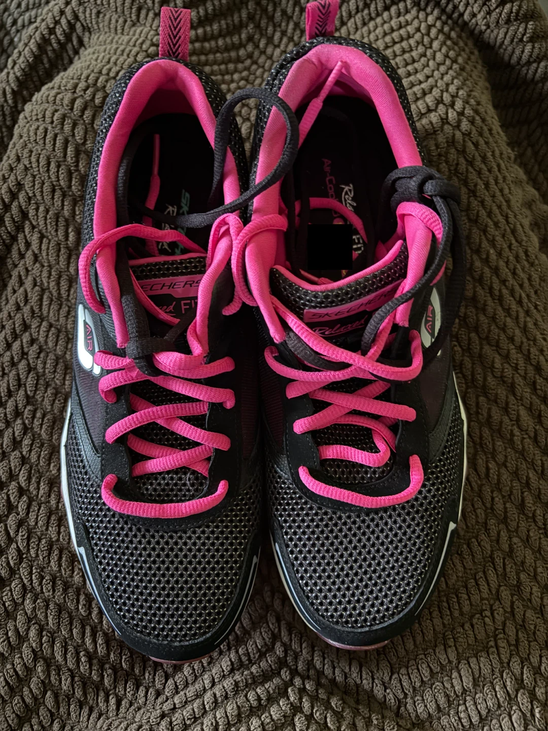 Skechers Women's Running Shoes Black/Pink