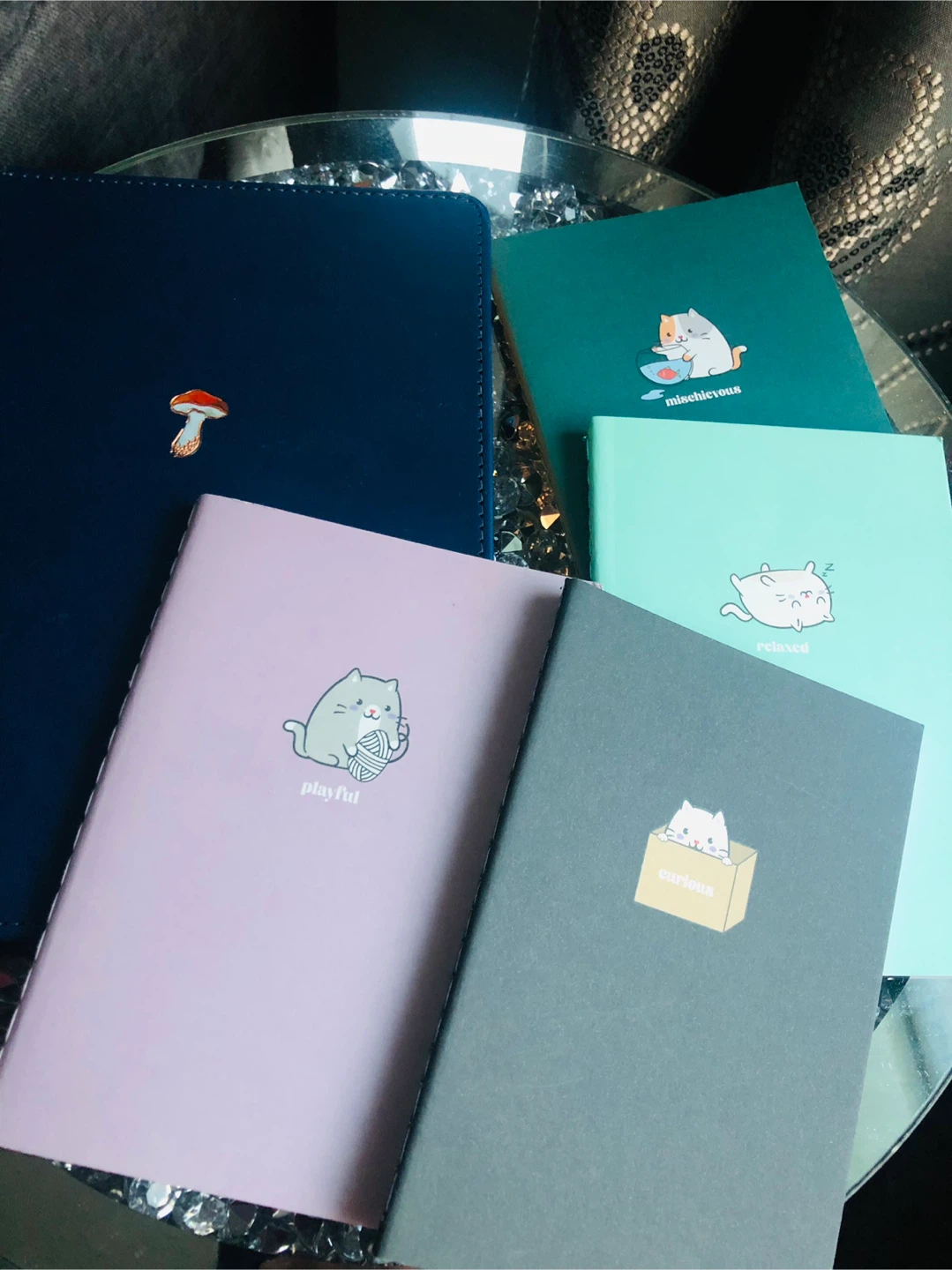 NEW Nota Blue Notebook From indigo & Set of 4 Lined Notebooks