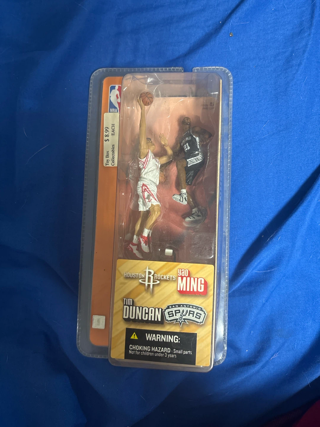 NBA Yao Ming & Tim Duncan Action Figures