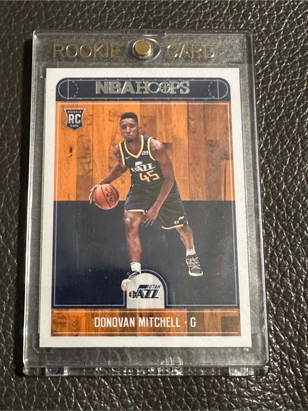 Donovan Mitchell 2017 NBA Hoops Rookie Card Red Back - photo 2