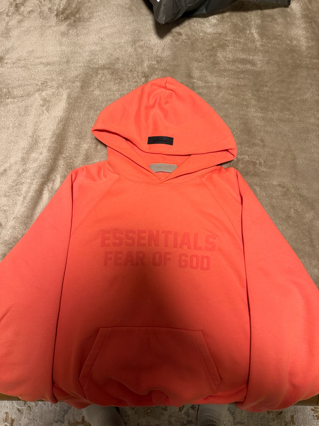 Coral Essentials hoodie brand new