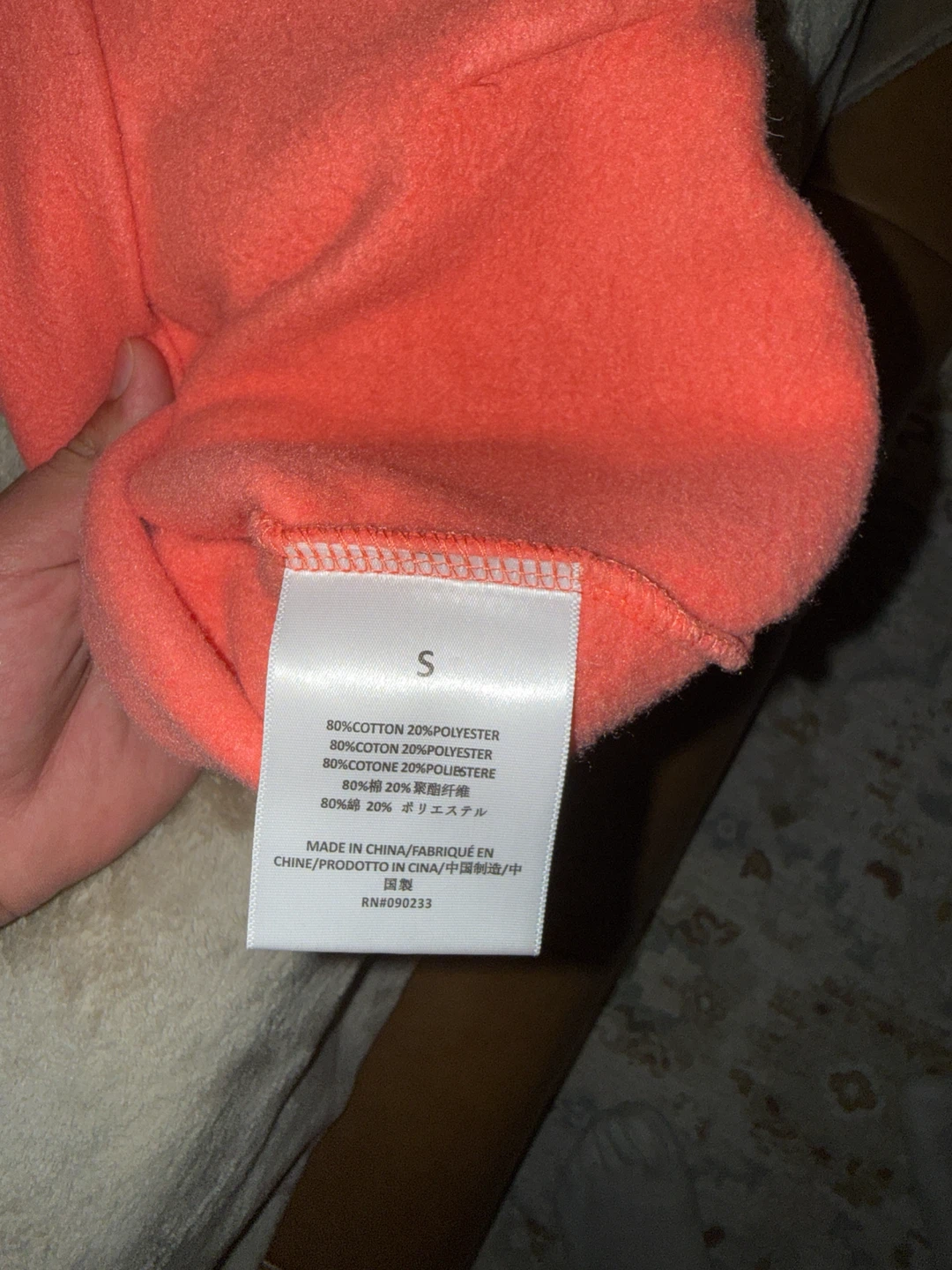 Coral Essentials hoodie brand new - photo 3