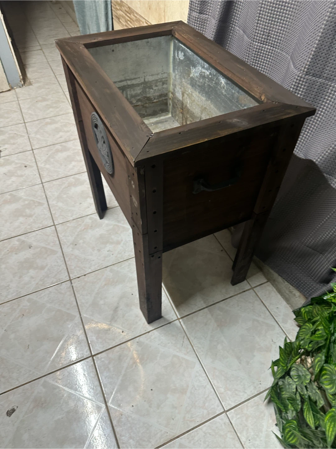 🌿 Wooden Planter Box with Metal Liner - photo 3