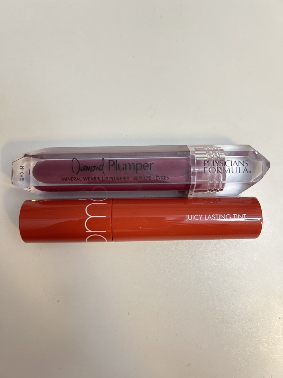 Physicians Formula Diamond Plumper & Rom&nd Juicy Lasting Tint
