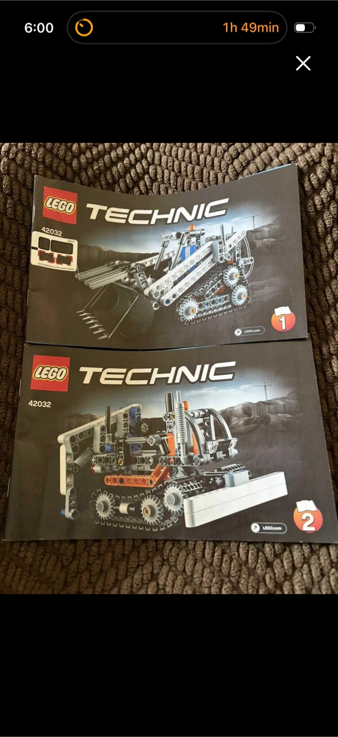 LEGO Technic Compact Tracked Loader/Snow Groomer Set 42032 - photo 3