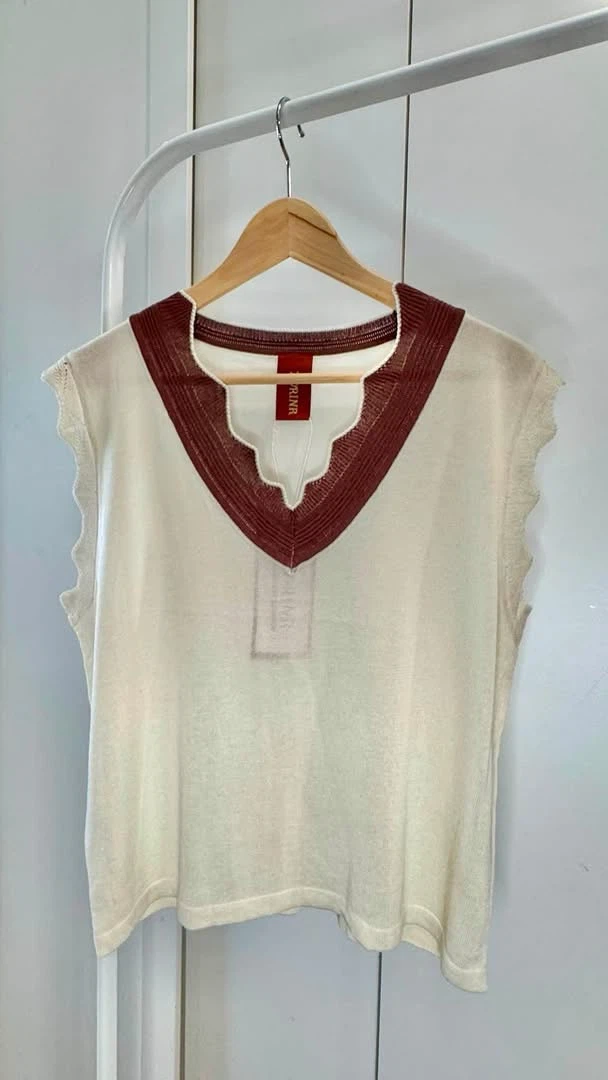 Sleeveless Knit Top