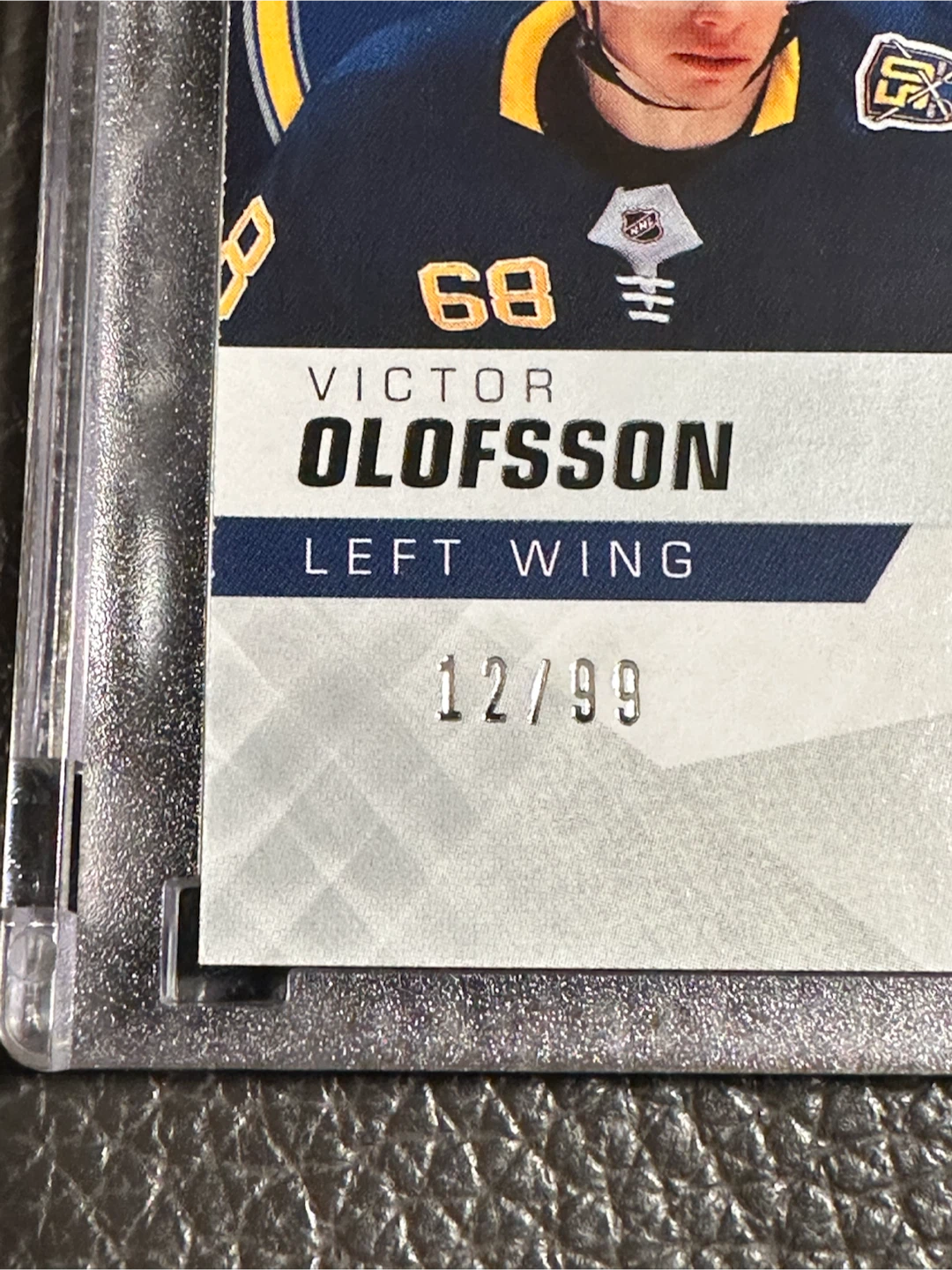 Victor Olofsson Rookie Premier Attractions Auto Patch 12/99 - photo 2