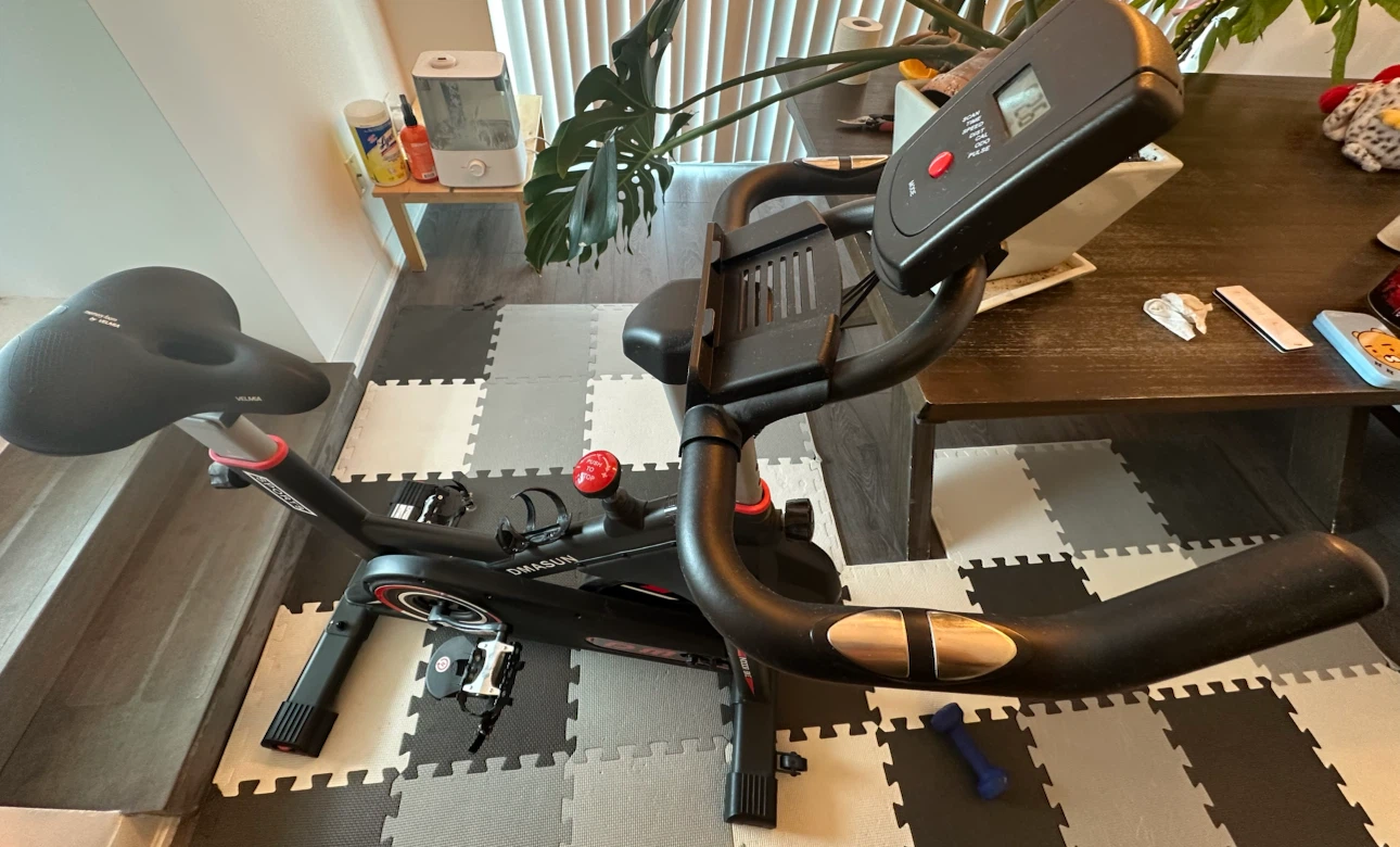DMASUN Indoor Cycling Bike - Like New! - photo 4