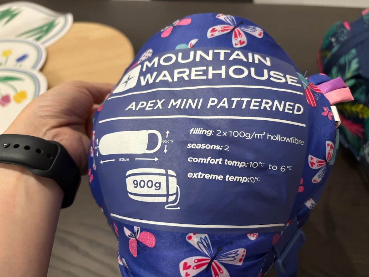 Mountain Warehouse Apex Mini Patterned Sleeping Bag - photo 3
