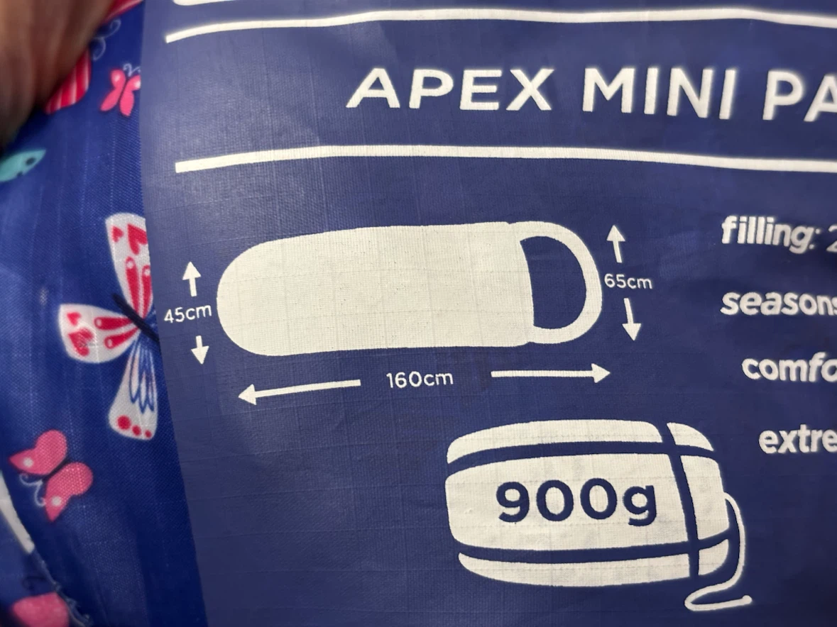 Mountain Warehouse Apex Mini Patterned Sleeping Bag - photo 4
