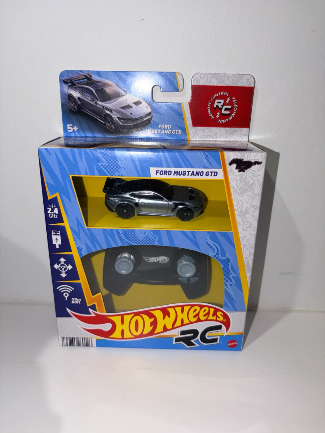 Hot Wheels RC Ford Mustang GTD Remote Control Car