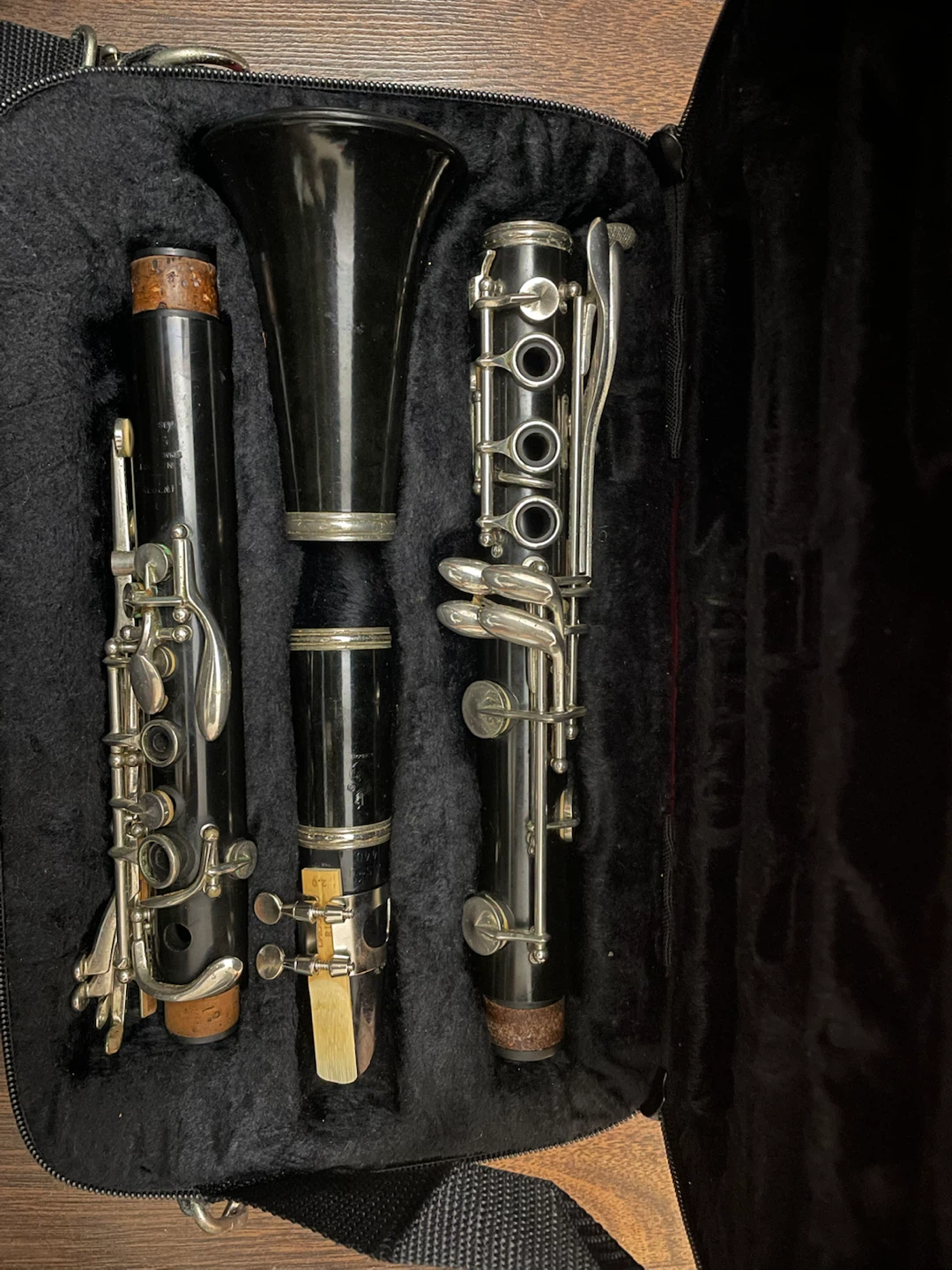 Boosey & Hawkes B♭ Clarinet, Vandoren B40 Mouthpiece