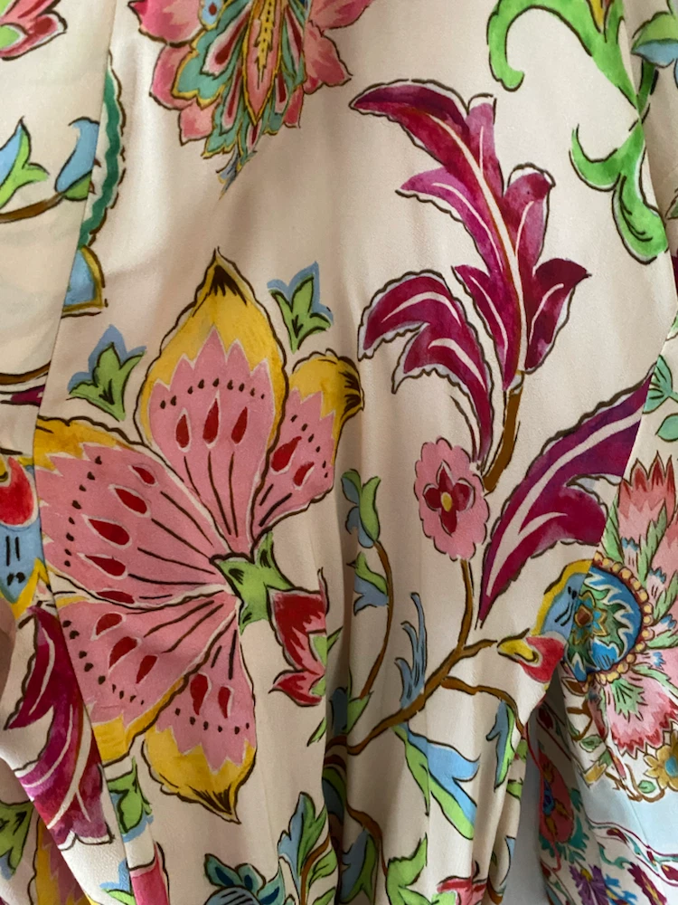 Zara Floral Kimono Robe XS - photo 3