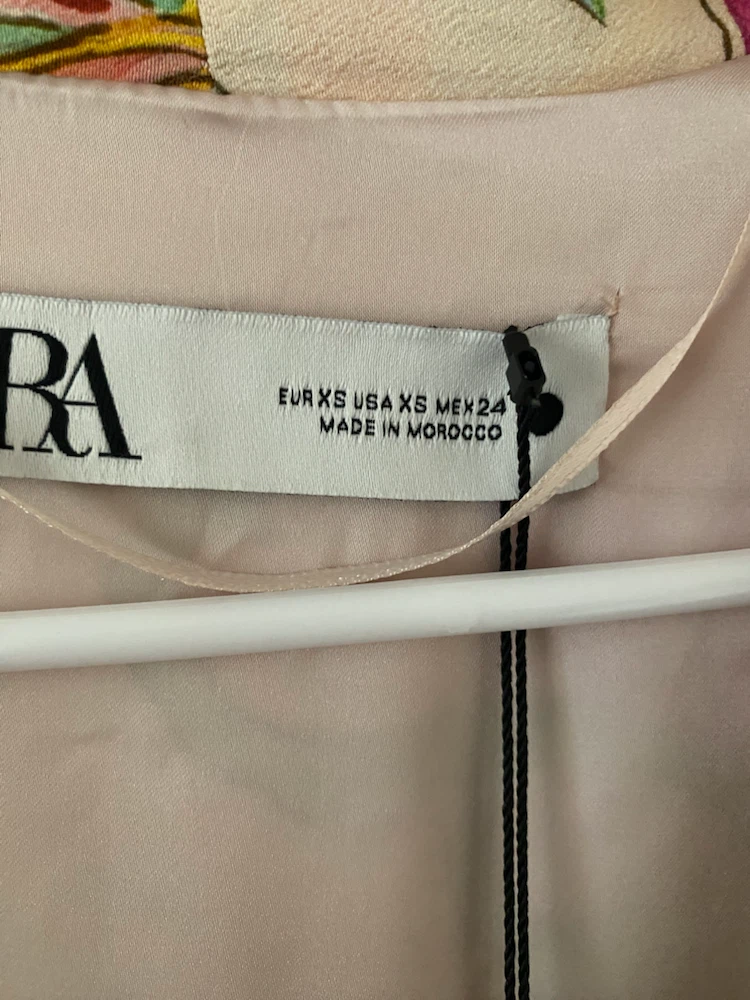 Zara Floral Kimono Robe XS - photo 4