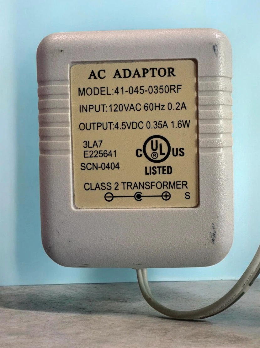 AC Adaptor Model 41-045-0350RF - photo 2