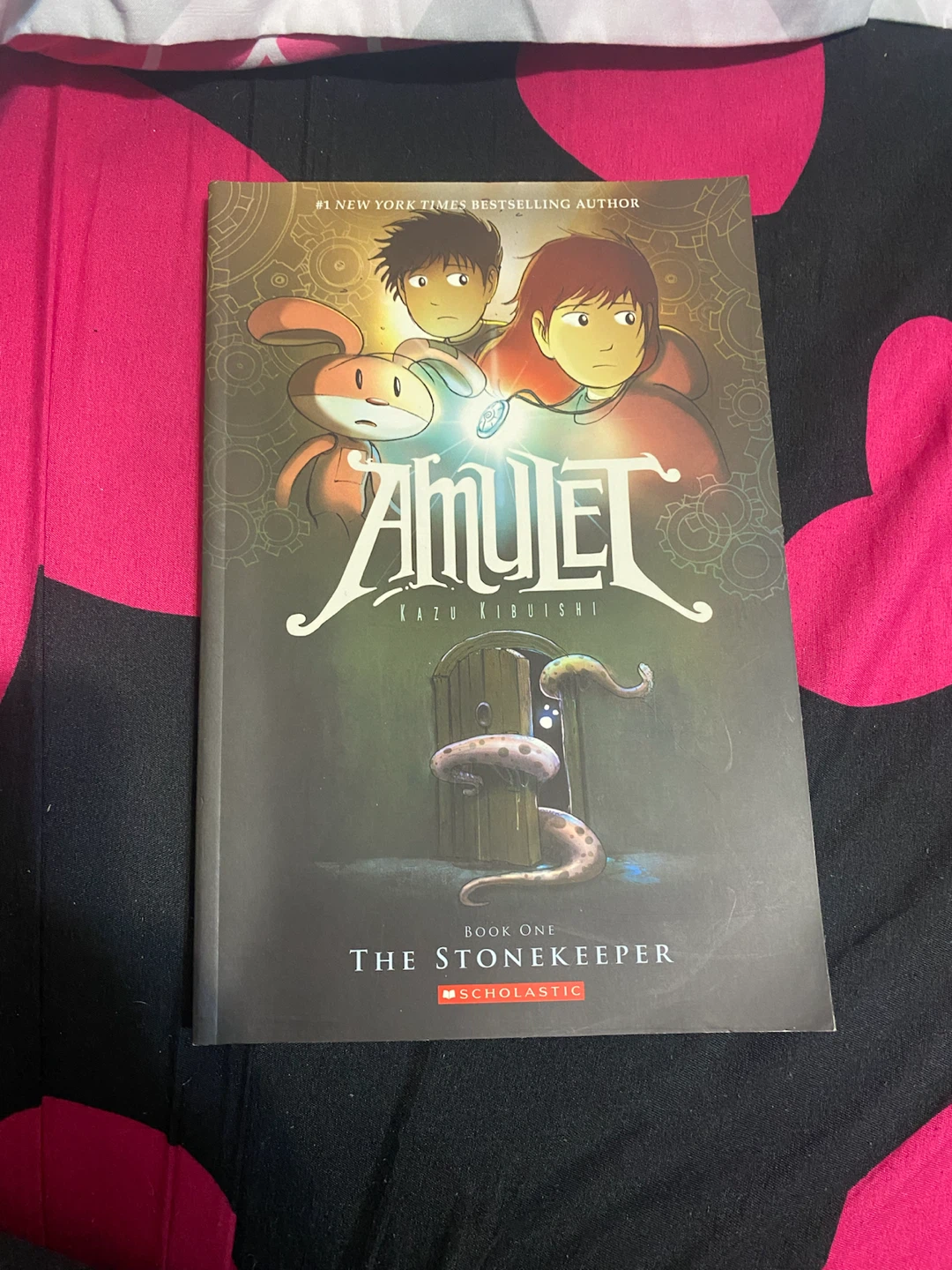 Amulet Series Books 1, 2, 5, 6, & 7 by Kazu Kibuishi