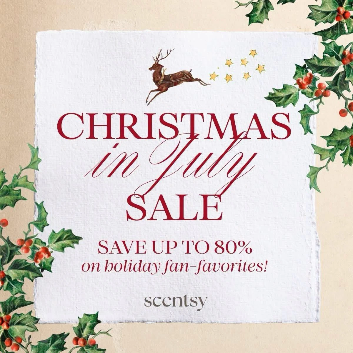 Scentsy Christmas in July SALE!