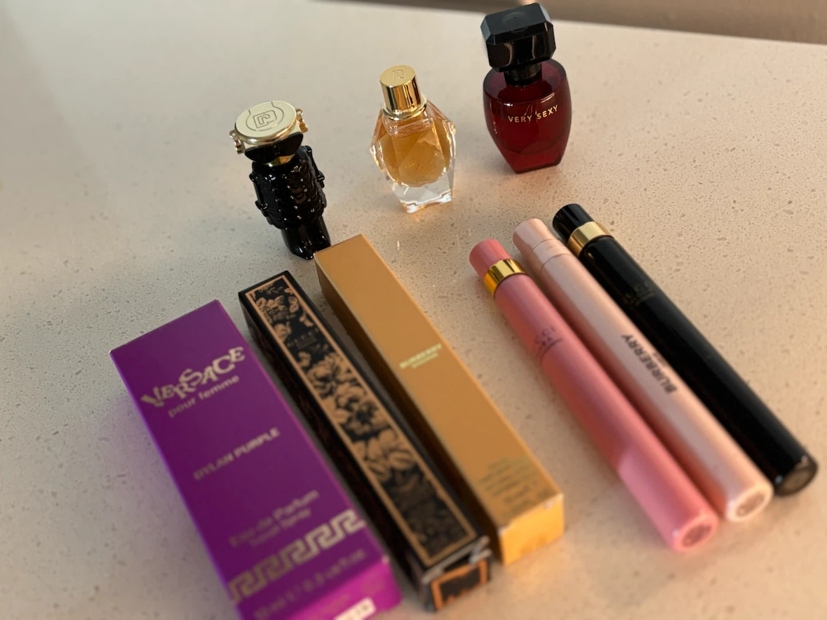 Designer Perfume Travel size and Miniatures