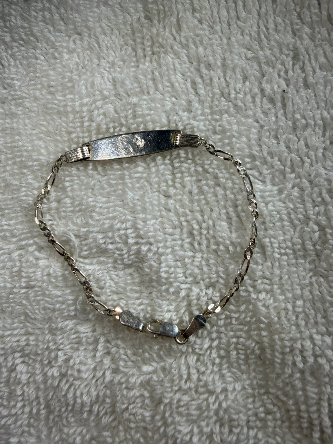 Bracelet gourmette en argent 925 - photo 2