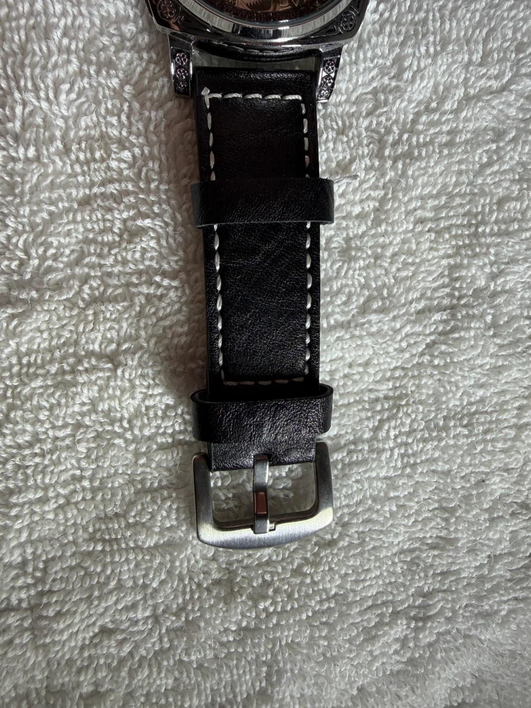 Montre automatique squelette en acier inoxydable - photo 5