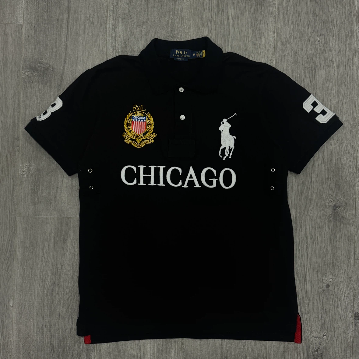 Chicago Black Cheif Keef Big Pony Polo Size M - photo 2