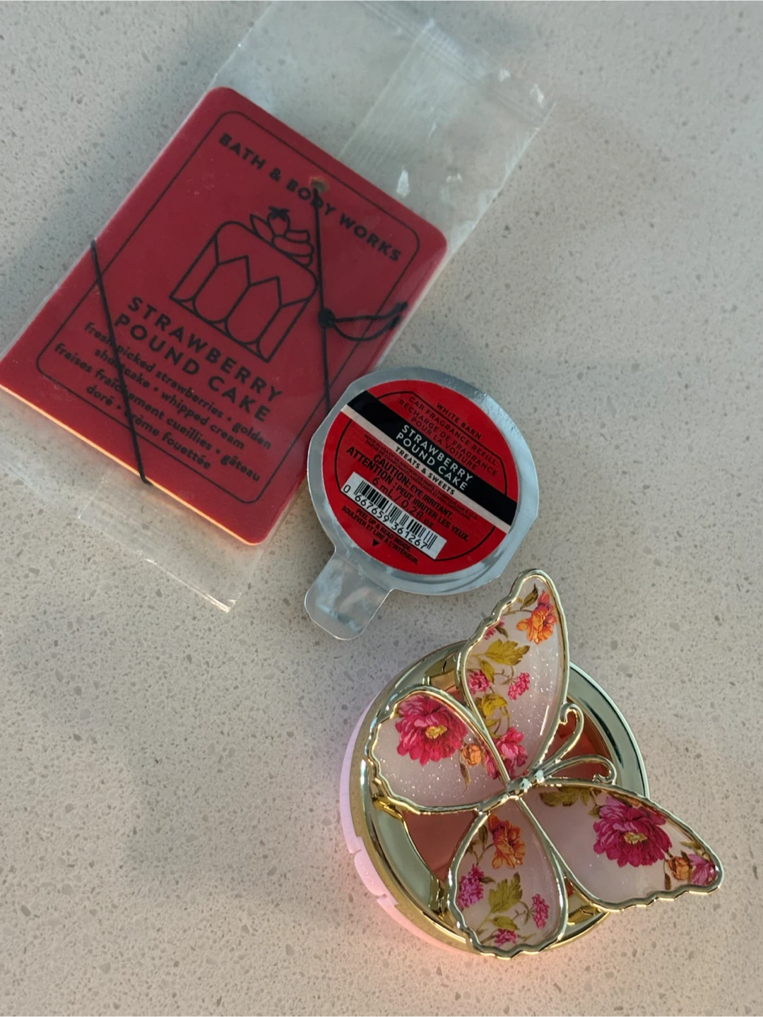 Bath & Body Works car fragrance set