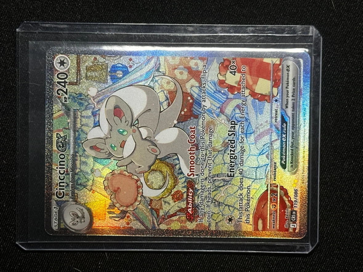 Cinccino EX Pokémon Card