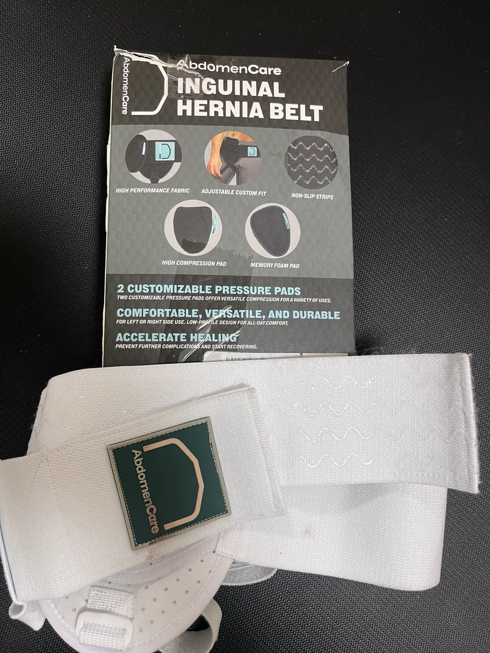 AbdomenCare Inguinal Hernia Belt - photo 2