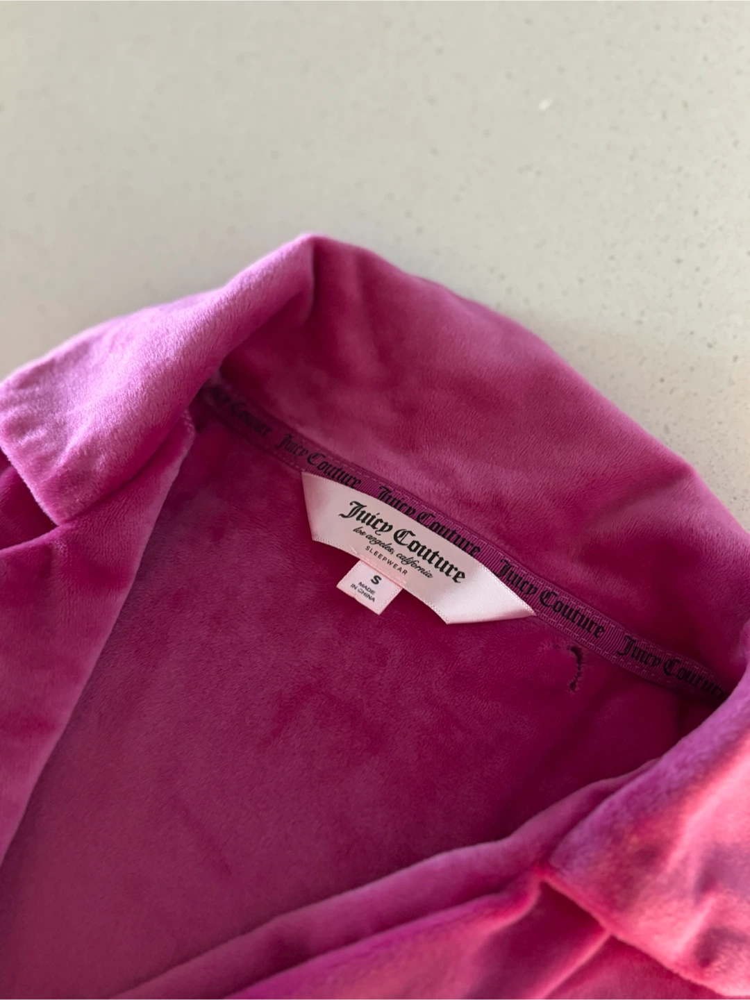 Juicy Couture Pink Velour Sleepwear set - photo 2