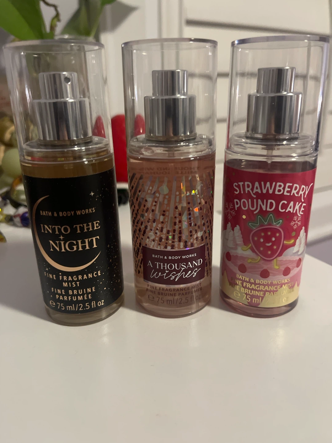 Bath & Body Works Fine Fragrance Mist Set - 3 x 75ml