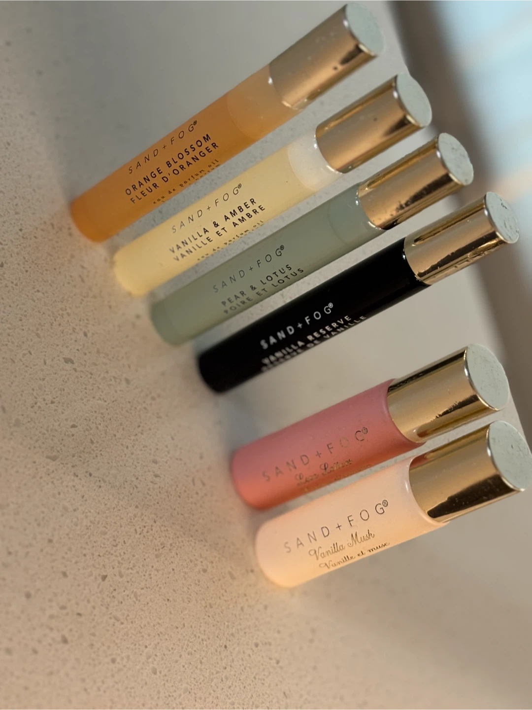 SAND+FOG Perfume Oil Roller Set