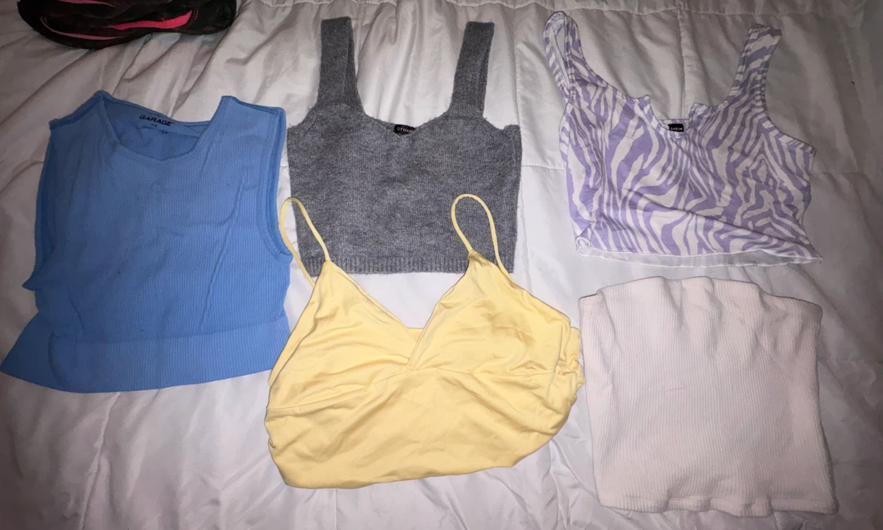 Womens Cropped Tops
