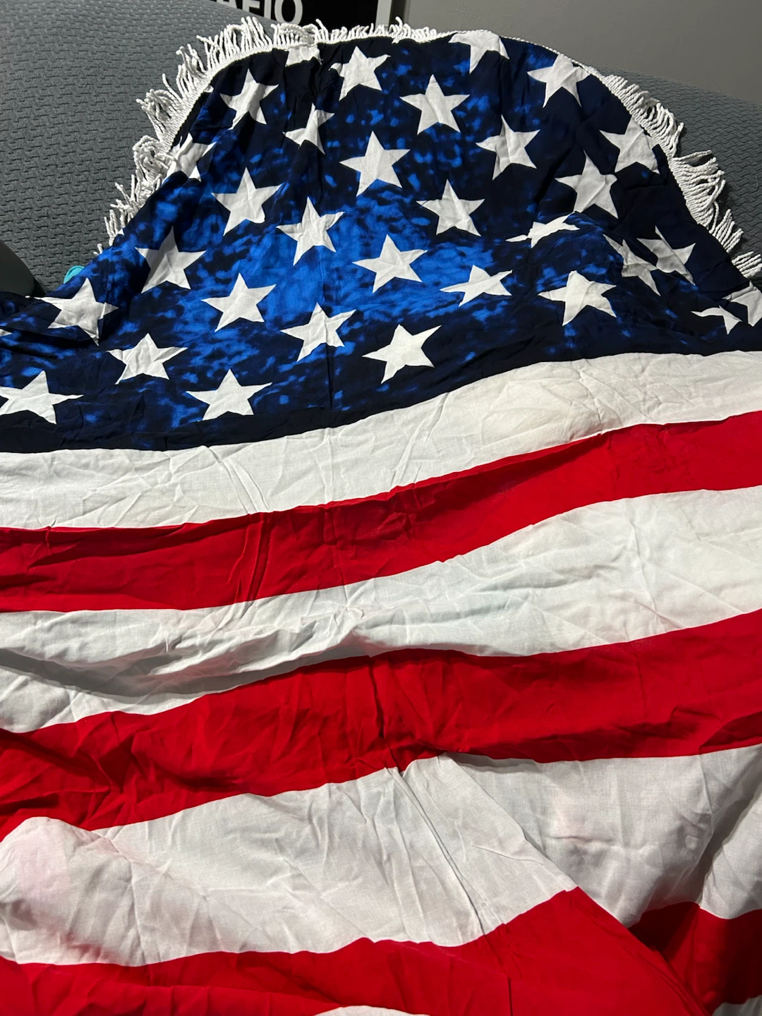 New American Flag Round Tablecloth 60 inch - photo 3