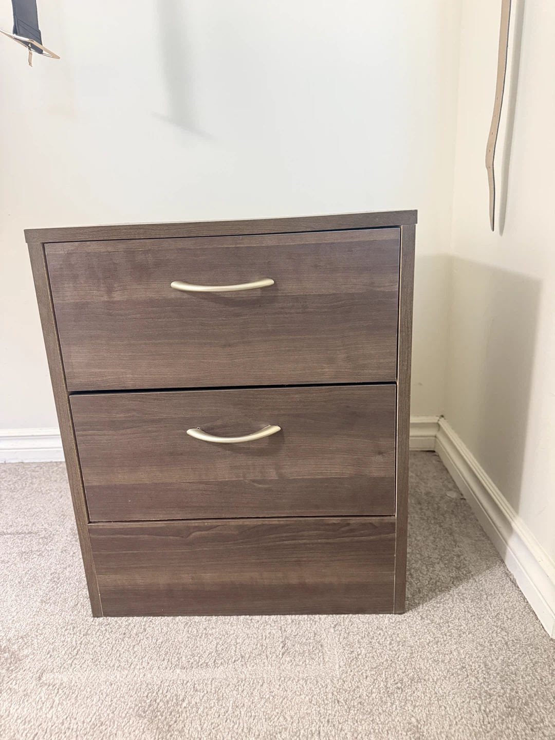 Arlo Bedside 2-Drawer Nightstand, 18.3"W x 22"H