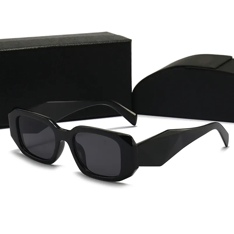 Black Rectangular Sunglasses